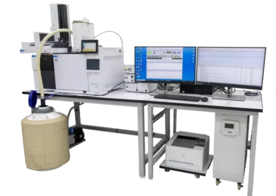 Pyrolyzer-Gas Chromatograph-Mass Spectrometer (PY-GC-MS)